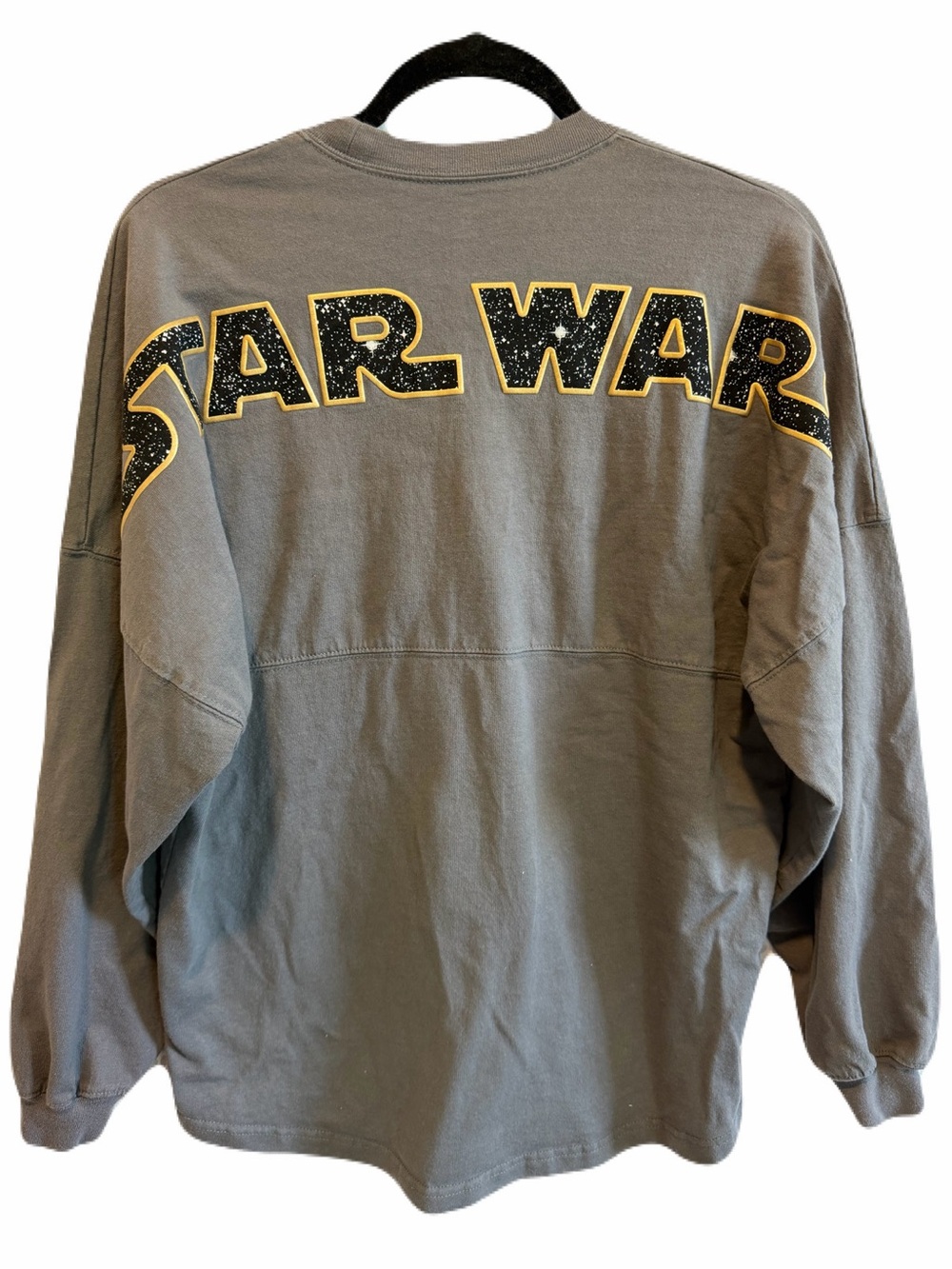 Star Wars Disney Spirit Jersey size Small Gray Letter Spell Out